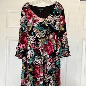 Connected Apparel Floral Dress Size 16